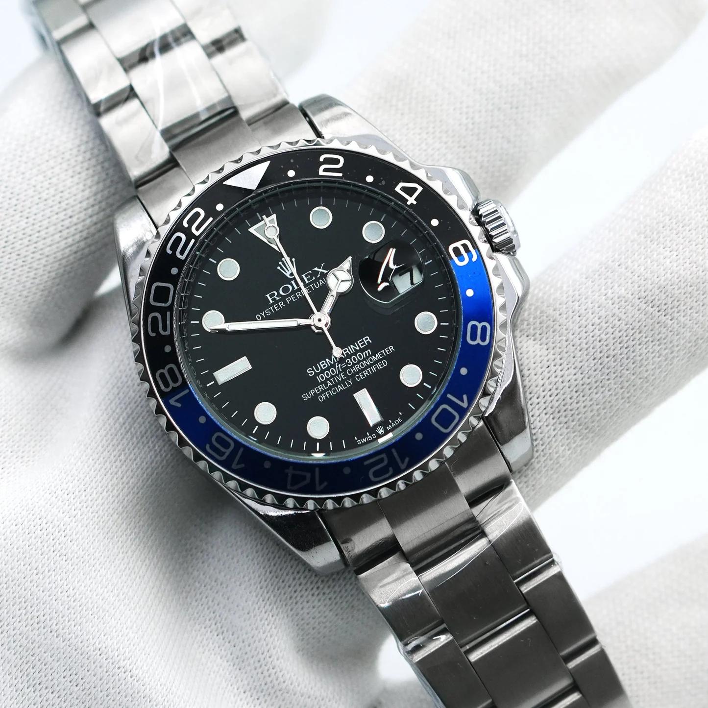 Automatic Rolex GMT Master II Batgirl (NEW MODEL) Ref: 126710BLNR